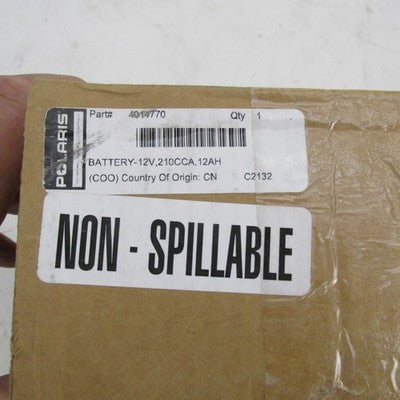 Polaris OEM NOS 12V 12AH 210CCA Victory Indian AGM Battery 4014770