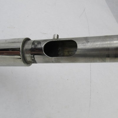 Harley OEM 1.25" Fat Mini Ape Hanger 10" Rise Chrome Drilled Handlebar