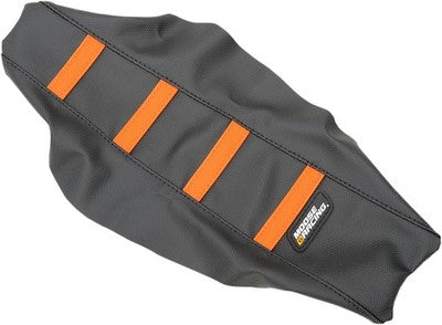 Moose Racing Ribbed Seat Cover Orange 0821-2369