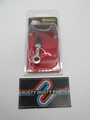 Russell NOS 4047C Banjo 3/8 10mm Brake Fitting Adapter #MALESTR