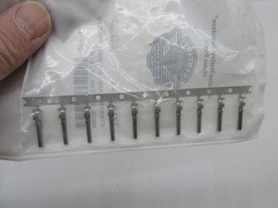 Lot of 10 Harley OEM NOS Stamped Deutsch DT #16-18 AWG Socket Terminal