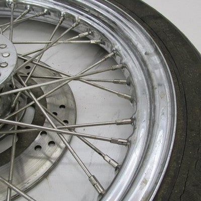 Harley-Davidson Genuine OEM 19" Spoke Front Wheel w/ Dual Disc Hub 436