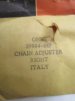 Harley Davidson Aermacchi Genuine NOS Chain Adjuster 39984-68P