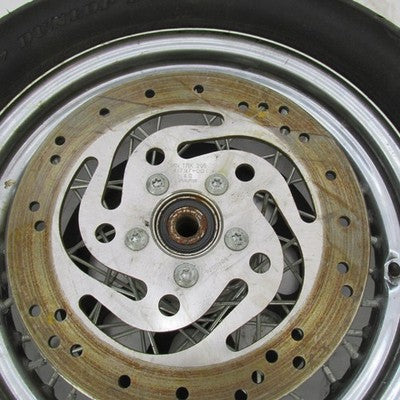 Harley OEM Softail 16x3x3/4" Rear Spoke Wheel w/ Tire, Rotor & 70T Bel