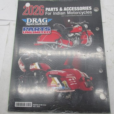 Drag Specialties Parts Unlimited 2026 Parts & Accessories Catalog 9901