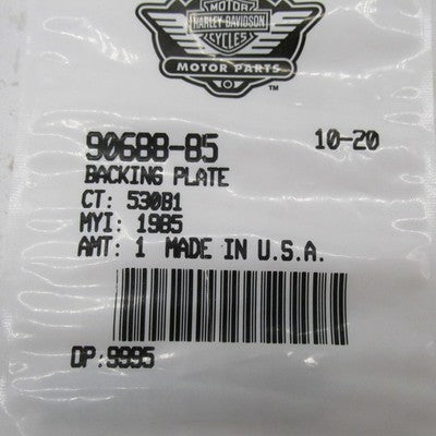 Lot of 2 Harley-Davidson OEM Tour-Pak Latch Backing Plates 90688-85