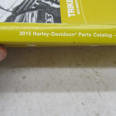 Harley Davidson Official Factory 2015 Trike Models Parts Catalog 99602