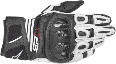Alpinestars SP-X V2 Air Carbon Gloves Black White M 3567319-12-M