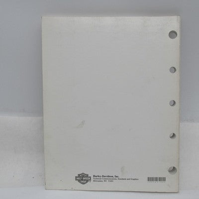 Harley-Davidson Official Factory 1993-1994 Police Models Parts Catalog