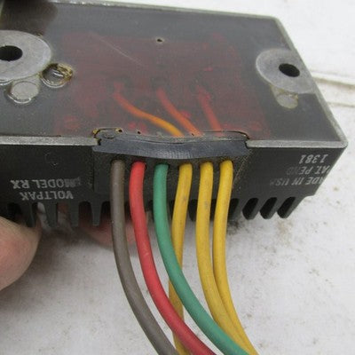 Vintage Harley Voltpak RX Black Fin Solid State Voltage Regulator Rect