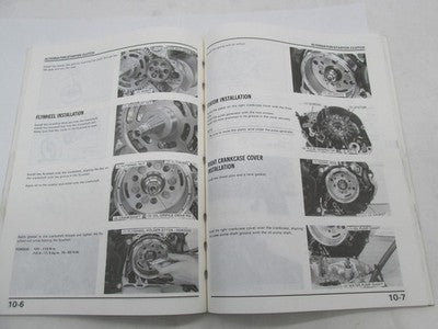 Honda Official Factory 1985-1988 CH250 Elite 250 Service Shop Manual B