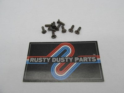 Lot of 10 Harley Genuine NOS 6-32 x 7/16" Countersunk Flat Head Screws