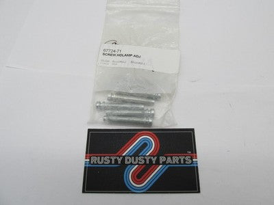 Lot of 7 Harley-Davidson NOS Headlamp Adjustment Screws 67724-71
