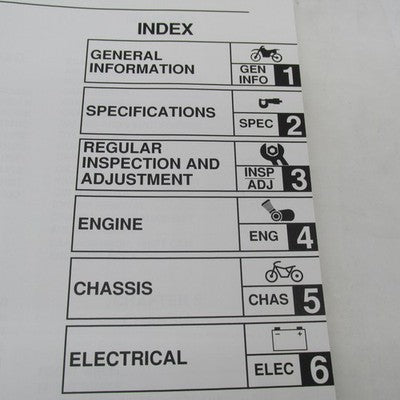 Yamaha OEM 2000 Service Manual TT-R125LWM TT-RLWMC LIT-11626-13-51 5HP