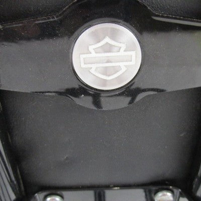 Harley OEM 06-17 Dyna Detachable 22" Tall Sissybar & Rack w/ Embossed