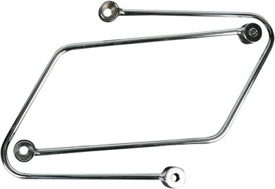 Cobra Chromed Saddlebag Support 02-6441