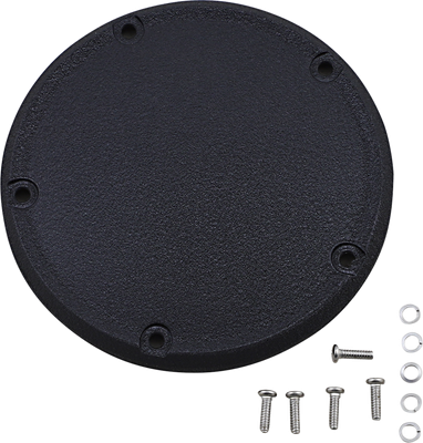 Drag Specialties Derby Cover Wrinkle Black 1107-0661