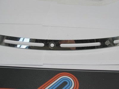 Harley-Davidson Genuine OEM 22" Slotted Windshield Trim Strip, Chrome