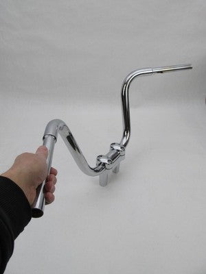 Harley Davidson OEM Chrome 1.25" Handlebars with 4" Risers