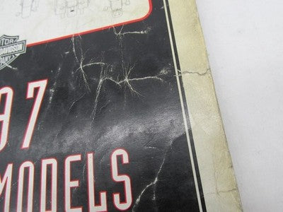 Harley-Davidson Official Factory 1997 Softail Model Parts Catalog 99455-97