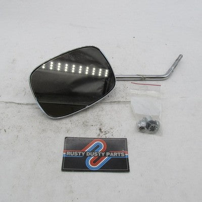 Harley Davidson OEM NOS Right Hand Long Stem Mirror Inc. Hardware 9190