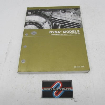 Harley Davidson Genuine 2013 DYNA Models Parts Catalog Factory 99439-1