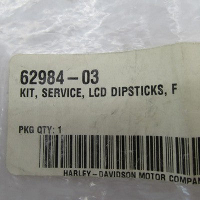 Harley-Davidson OEM NOS LCD Dipsticks Service Kit 62984-03