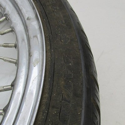 Harley-Davidson Genuine OEM 19" Spoke Front Wheel w/ Dual Disc Hub 436
