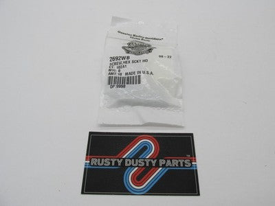 Lot of 9 Harley-Davidson OEM NOS Hex Socket Head Screws 2692WB