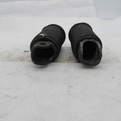Pair of Harley OEM Vintage Female Mount Cushion Ribbed Black Rubber Fo