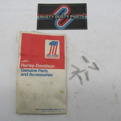 Lot of 11 Harley-Davidson OEM NOS AMF Inlet Valve Lever Springs 27599-