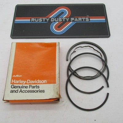Harley-Davidson OEM NOS 72-82 XL +.040 Piston Ring Set 22360-73