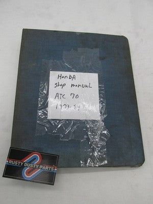 Honda Official Factory 1973-1984 ATC70 Three Wheeler ATV Shop Service