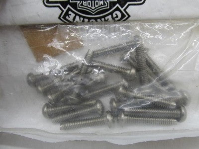 Lot of 19 Harley Davidson Genuine NOS Passing Lamp Screws 68672-38