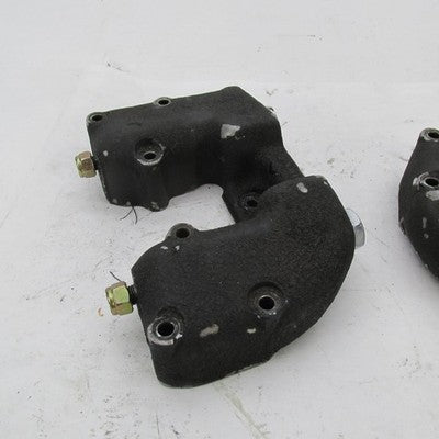 Pair Harley OEM 71-85 Ironhead Sportster Black Rocker Boxes 17514-71 1