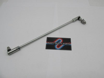 Harley Motorcycle Shifter Linkage Rod w/ Fittings, 12" Long