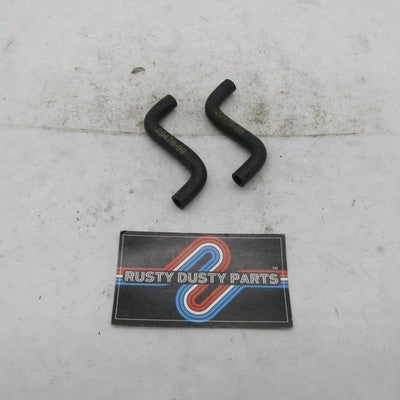 Pair of Harley Davidson OEM Big Twin Rubber Air Cleaner Breather Hoses