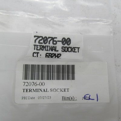Lot of 7 Harley-Davidson OEM 18 AWG Socket Terminals 72076-00