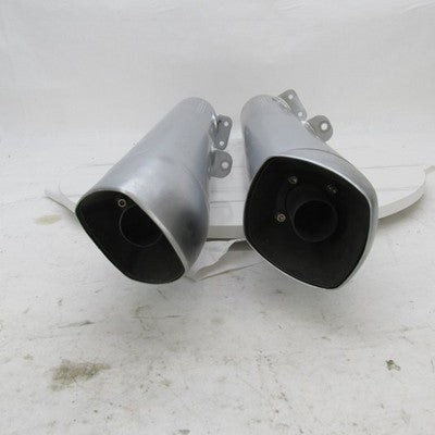 Pair Harley OEM Exhaust Slip On Mufflers Silencers 09-16 V-Rod Muscle