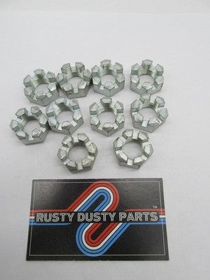 Lot of 10 Harley Davidson Genuine NOS Castle Nuts 7947 7947W