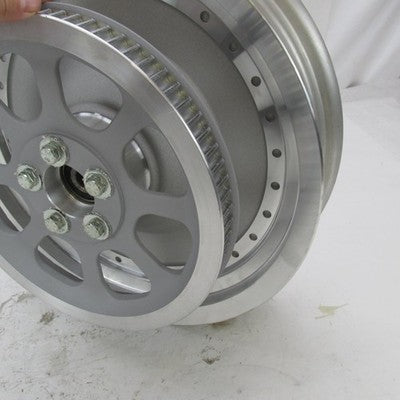 Harley OEM Fat Boy Rear Wheel Rim 16x3 3/4" Axle Pulley Brake Disc 410