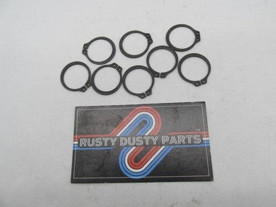 Lot of 8 Harley Davidson Genuine NOS Clutch Ramp Retaining Rings 11250