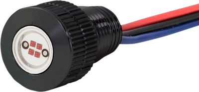 Paul Yaffe Lighting Bolts Super Bright LEDs Amber/Black