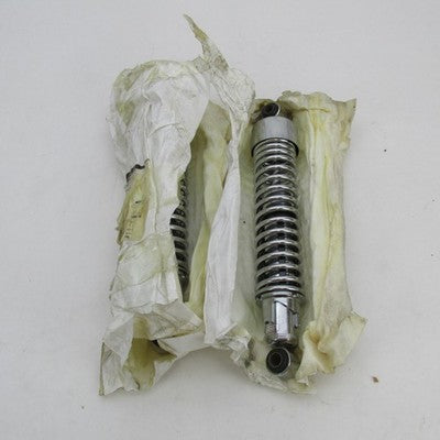 Pair of Harley Genuine OEM Chrome 11-3/4" 11.75" Rear Shock Absorbers