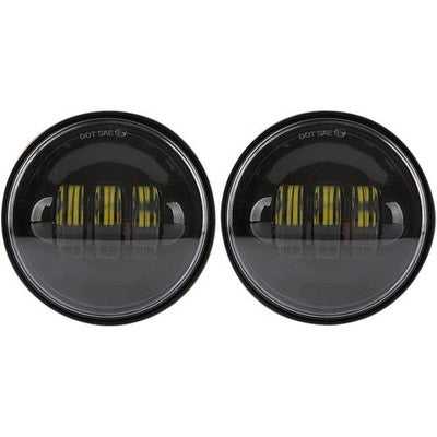 Rivco Products 4.5in. LED Passing Lamps Black LED-135B