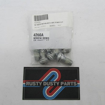 Lot of 8 Harley-Davidson OEM NOS Torx Button Head SEMS Lock Screws 426