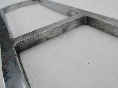 Harley-Davidson Chrome 18.5" Tall Sissy Bar Upright Bracket 8.25" Wide