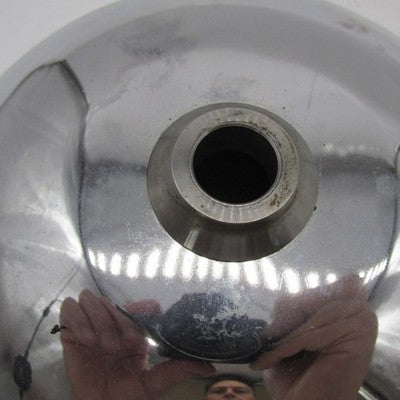 Pair of Harley-Davidson OEM 8.25" x 1" I.D. Chrome Dome Hub Cap Covers