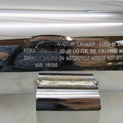 Pair of Harley Davidson Genuine Stock V Rod VRSC Mufflers 65153-01 651
