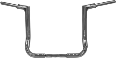 Fat Baggers, Inc. 1-1/2" EZ Install Flat Top Handlebar 14" Chrome 6070